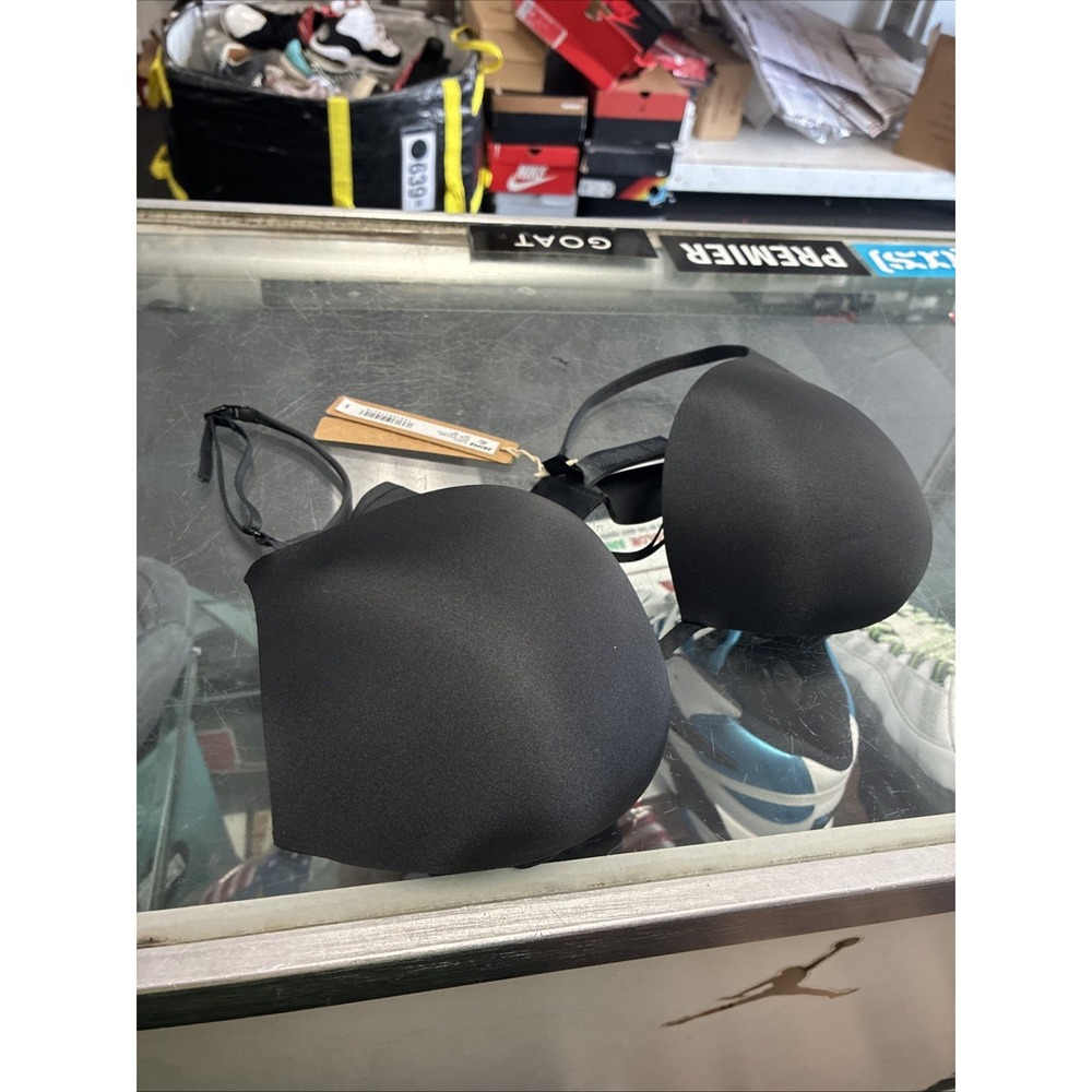 Skims Ultimate Super Push-up Bra SZ 36B Onyx Black NEW NWT MSRP $64